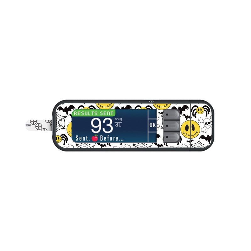 Peelz Spooky Season Sticker for Bayer Contour Next Glucometer Peelz/Stickers