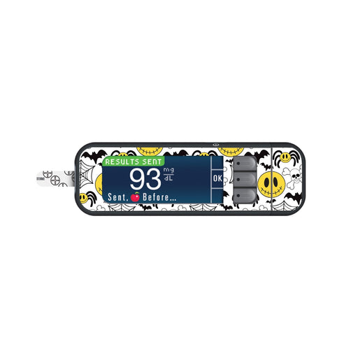 Peelz Spooky Season Sticker for Bayer Contour Next Glucometer Peelz/Stickers