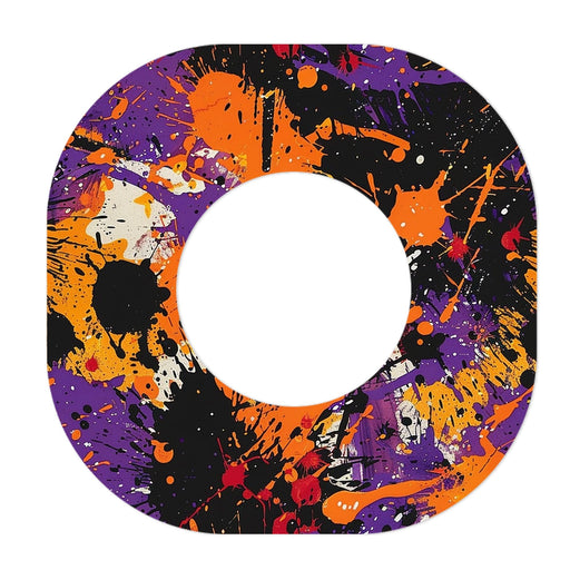 Peelz Spooky Splatter Dexcom G7 and Stelo Patch Tape - Pump Peelz Patch Medical Tape