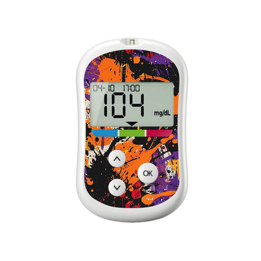 Peelz Spooky Splatter for OneTouch Verio Flex Glucometer Peelz/Stickers