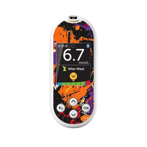 Peelz Spooky Splatter for OneTouch Verio Reflect Glucometer Peelz/Stickers