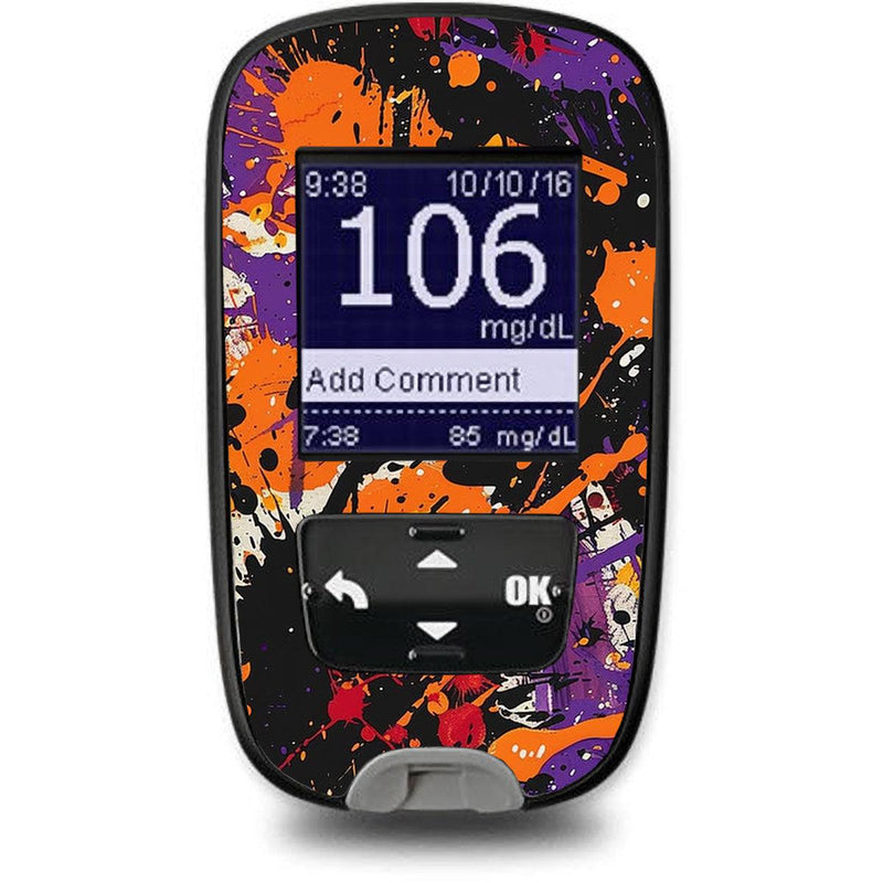 Peelz Spooky Splatter for the Accu-Chek Guide Glucometer Peelz/Stickers