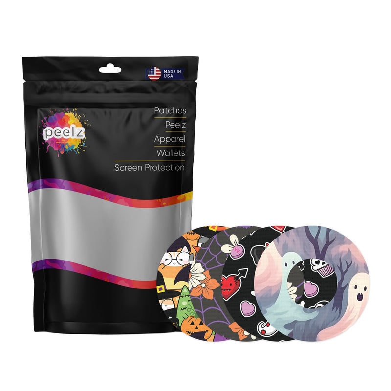 Peelz Spooky Variety Patch  Tape Designed for the FreeStyle Libre 2 Patch Medical Tape