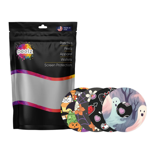 Peelz Spooky Variety Patch Tape Designed for the FreeStyle Libre 3 Plus & Lingo Patch Medical Tape