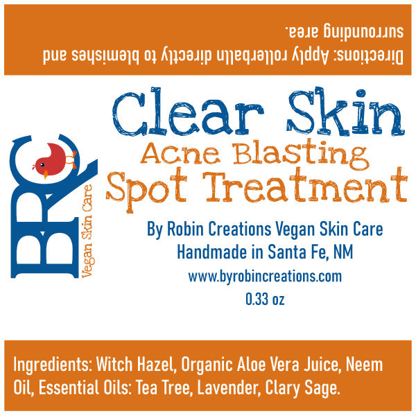 By Robin Creations Clear Skin Acne Blasting Face & Body Spot Treatment Acne Treatments & Kits