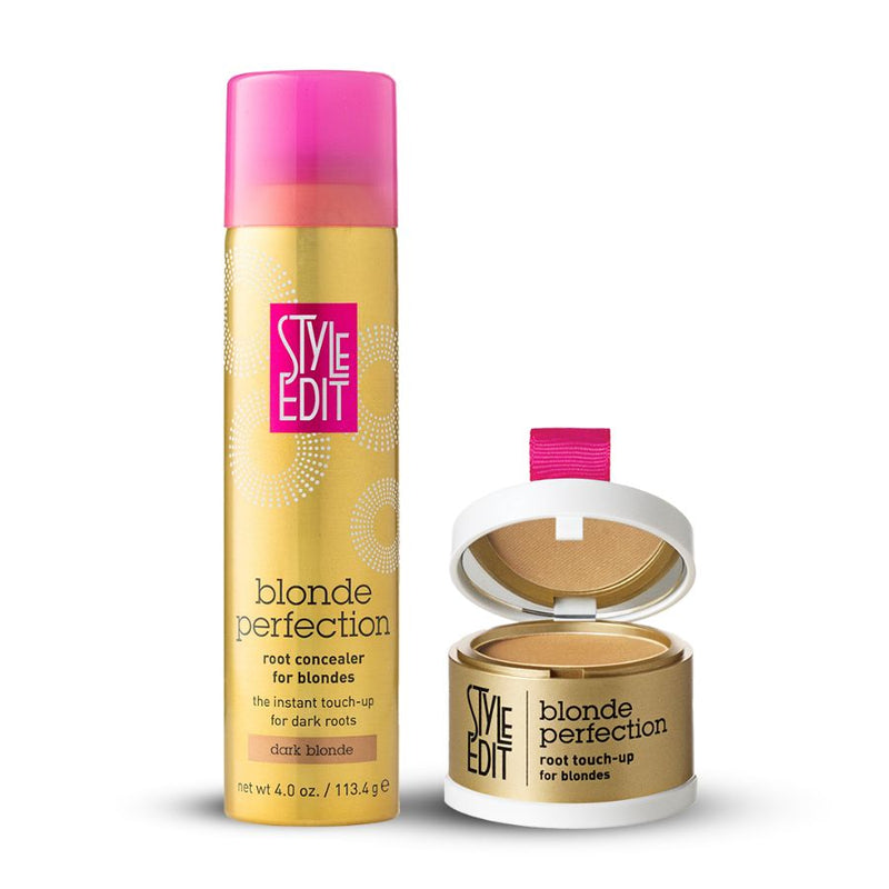 Style Edit Blonde Perfection Root Touch Up Powder and Spray Duo Gift Set