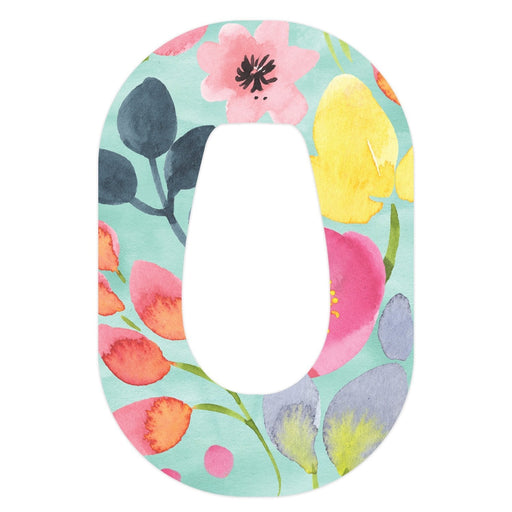 Peelz Spring Blossoms Dexcom G6 Patch Tape - Pump Peelz Patch Medical Tape