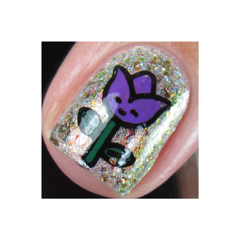 UberChic Beauty Spring Kawaii Layers Stamping Plate