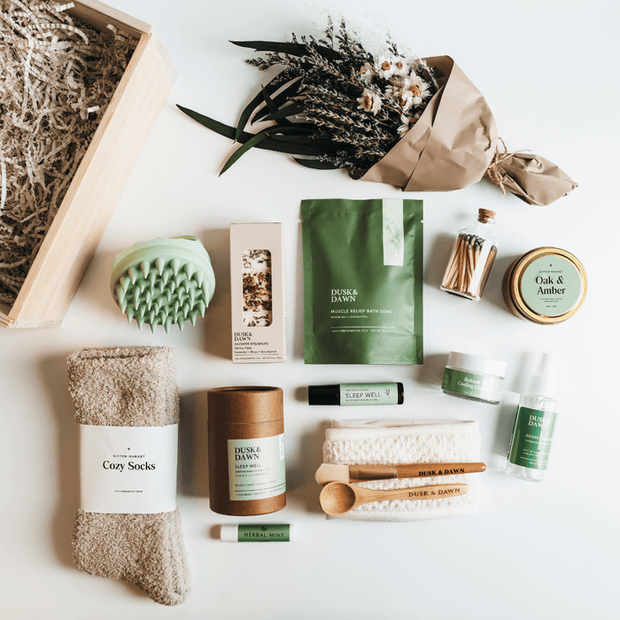 Soothing Sanctuary Luxury Gift Crate by Giften Market