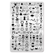 UberChic Beauty Spring Kawaii Layers Stamping Plate