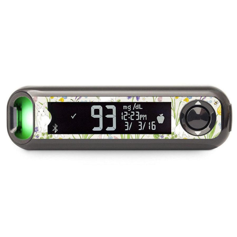 Peelz Springtime Bayer Contour© Next One Glucometer Peelz/Stickers