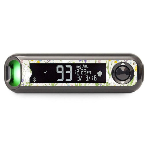 Peelz Springtime Bayer Contour© Next One Glucometer Peelz/Stickers