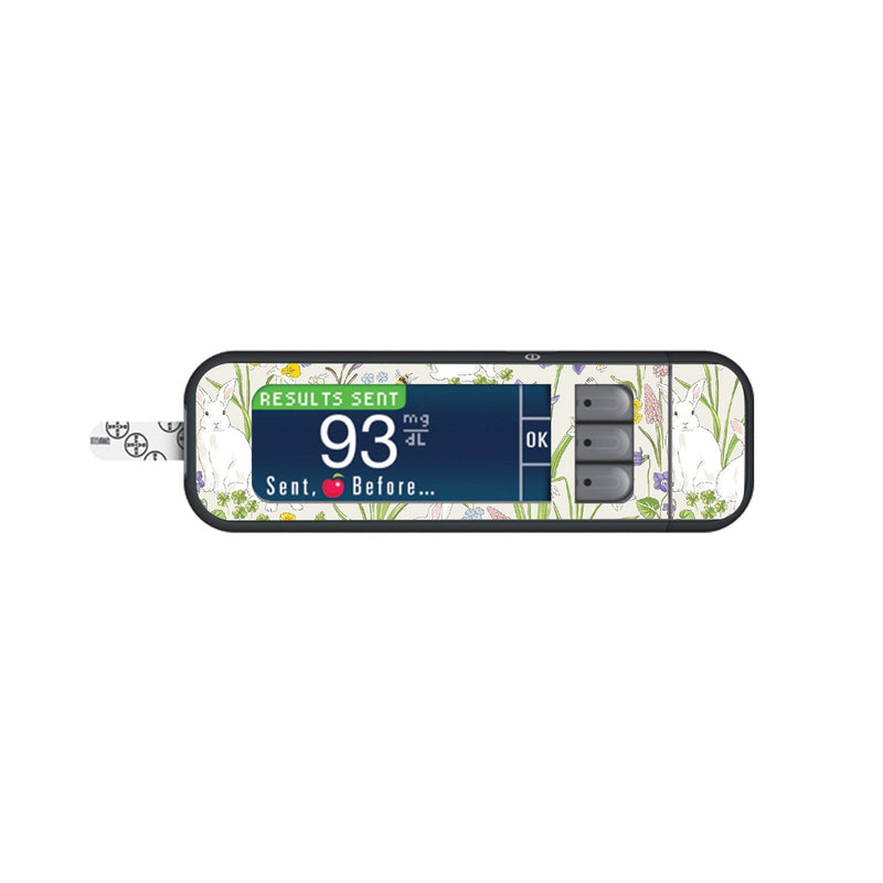 Peelz Springtime for Bayer Contour Next Glucometer Peelz/Stickers