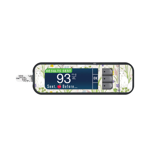 Peelz Springtime for Bayer Contour Next Glucometer Peelz/Stickers