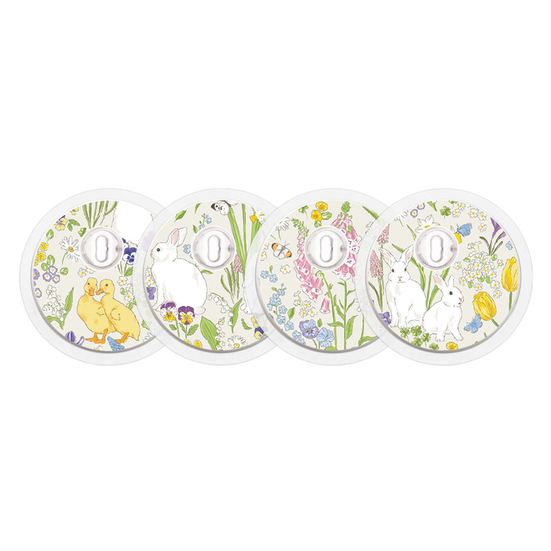 Peelz Springtime for the FreeStyle Libre 3 Plus & Lingo  Sensor Peelz/Stickers