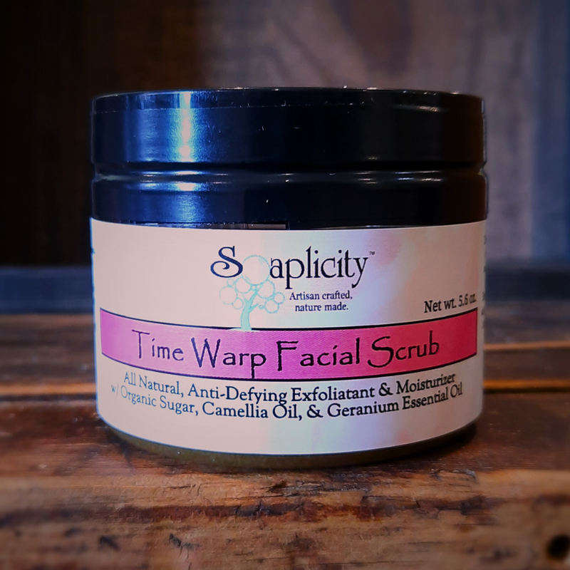 Soaplicity Time Warp Facial Scrub for Mature Skin Facial Scrub
