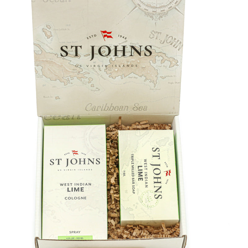St Johns Fragrance Co LLC™ Cologne & Soap Gift Set - West Indian Lime
