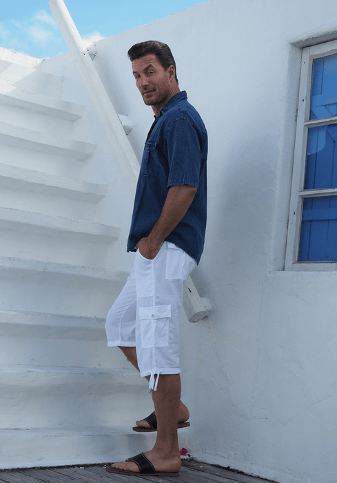 ST. JOHN SHORTS (White, Gray, Blue, Black)