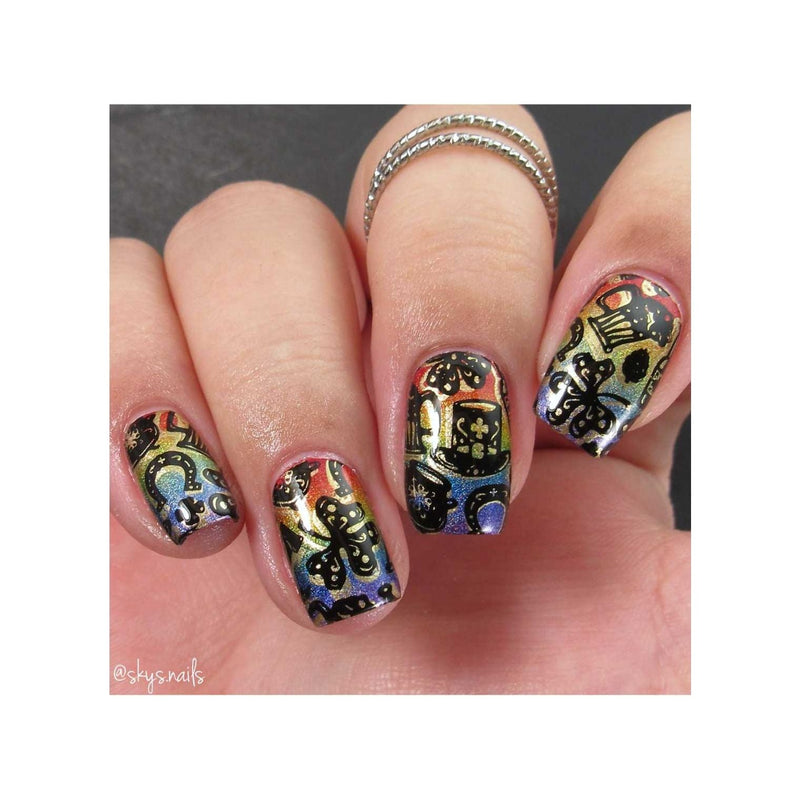 UberChic Beauty St Patrick's Day-06 Stamping Plate