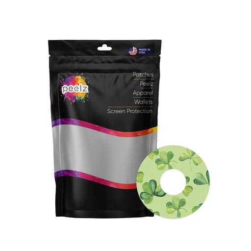 Peelz St. Patrick's Day Patch Tape Designed for the FreeStyle Libre 3 Plus & Lingo Patch Medical Tape