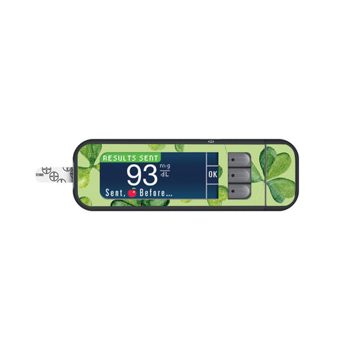 Peelz St. Patrick's Day Sticker for Bayer Contour Next Glucometer Peelz/Stickers