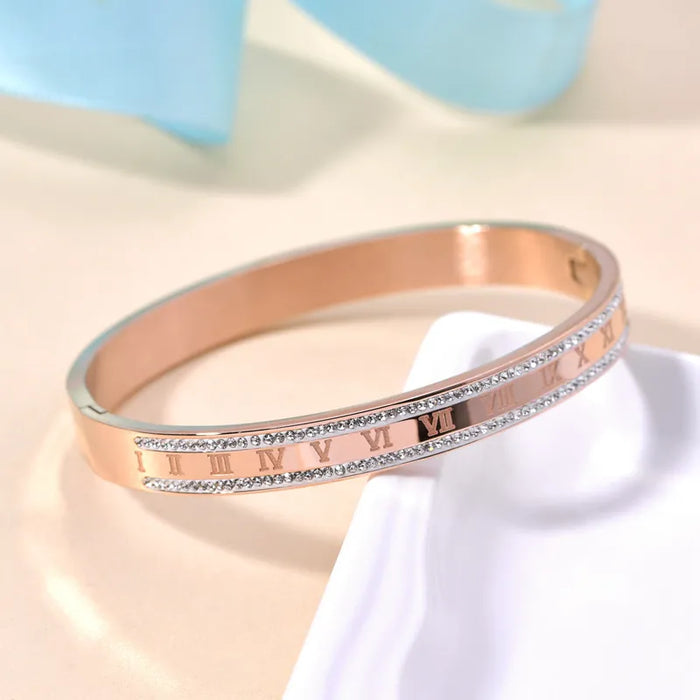 Frankie Roman Numeral Bangle (Pre-Order)