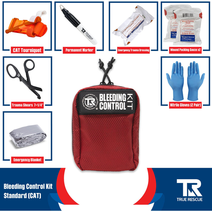 Bleeding Control Kit by True Rescue