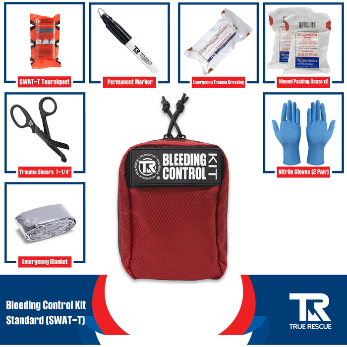 Bleeding Control Kit by True Rescue