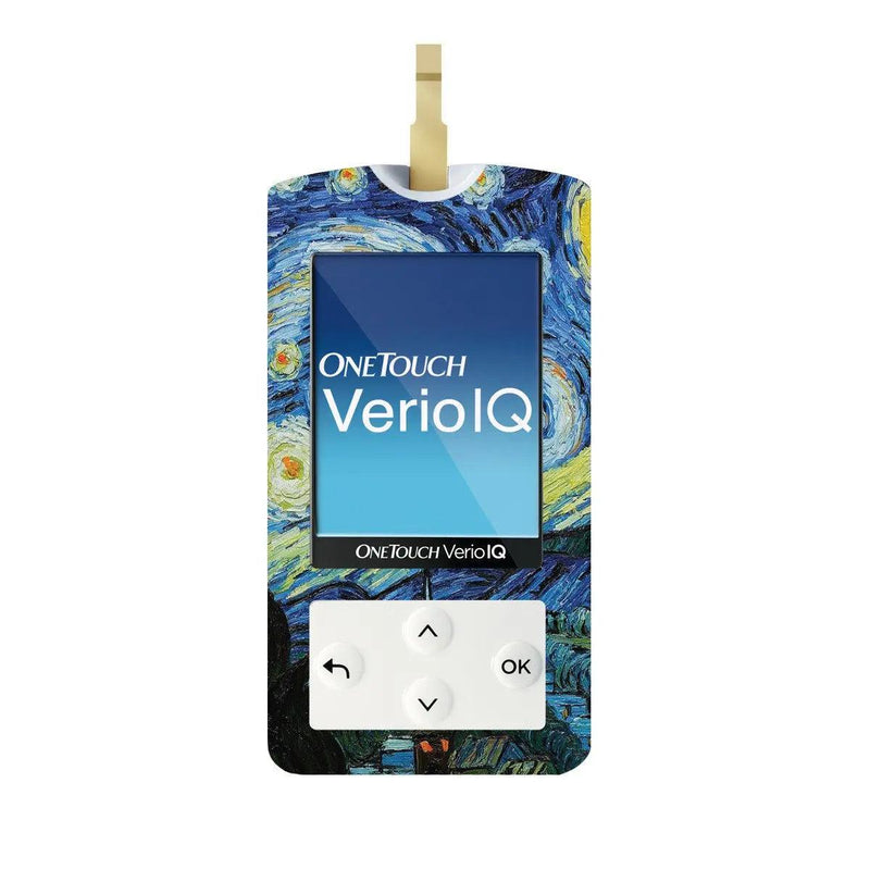 Peelz Starry Night OneTouch Verio IQ Glucometer Peelz/Stickers