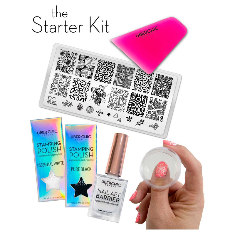 UberChic Beauty Starter Kit: Let's Stamp! Bundle
