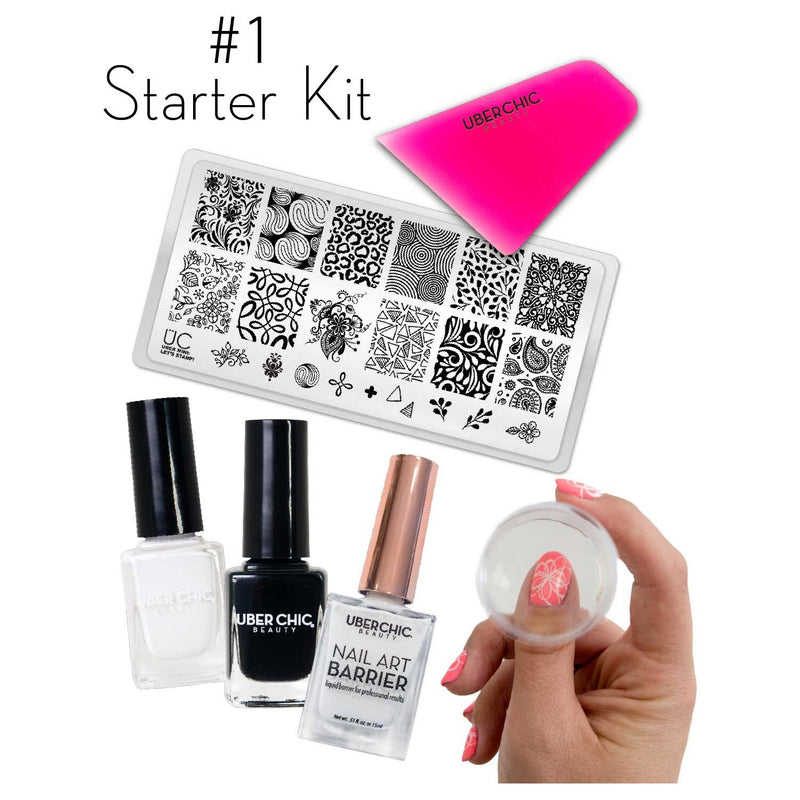 UberChic Beauty Starter Kit: Let's Stamp! Bundle