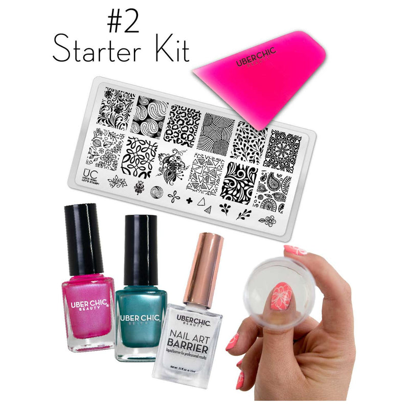 UberChic Beauty Starter Kit: Let's Stamp! Bundle