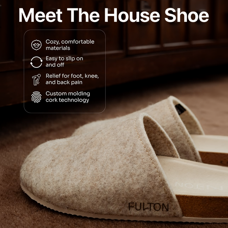 Fulton The House Shoe Shoes Black Beige / Women / 5,Beige / Women / 6,Beige / Women / 7,Beige / Women / 8,Beige / Women / 9,Beige / Women / 10,Beige / Women / 11,Beige / Women / 12,Beige / Men / 8,Beige / Men / 9,Beige / Men / 10,Beige / Men / 11,Beige / Men / 12,Beige / Men / 13,Beige /