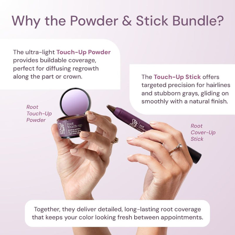 Style Edit Root Touch Up Powder and Stick Duo