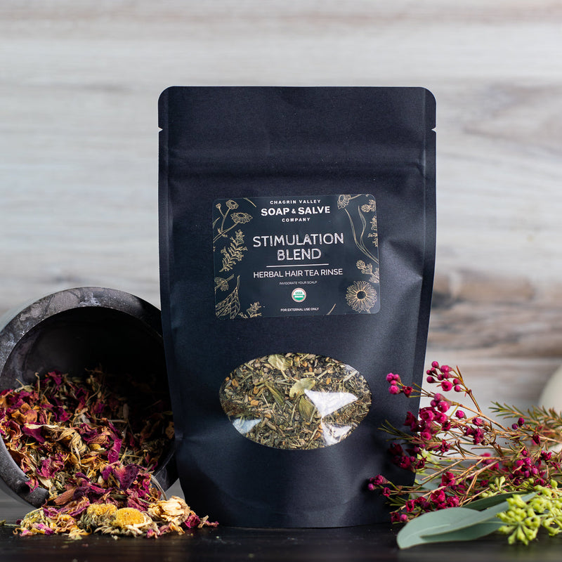 Chagrin Valley Soap & Salve Tea: Stimulation Blend Hair Tea Hair Tea