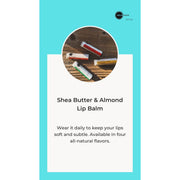 Heliotrope San Francisco Shea Butter & Almond Lip Balm Lip Balm