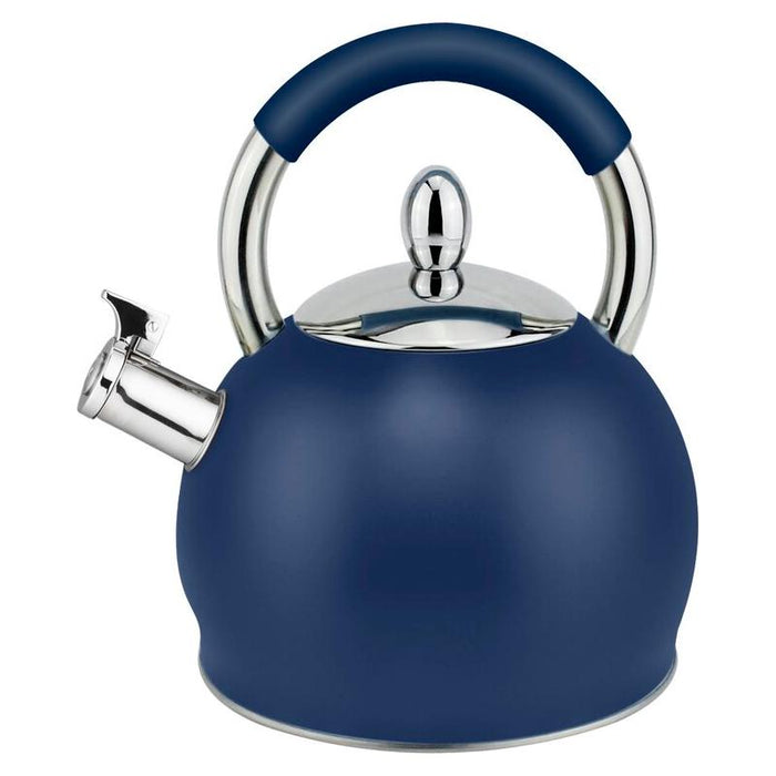 Amenities Depot Tea Kettle Stainless Steel Whistling 3.2-Quart Kettle Teapot