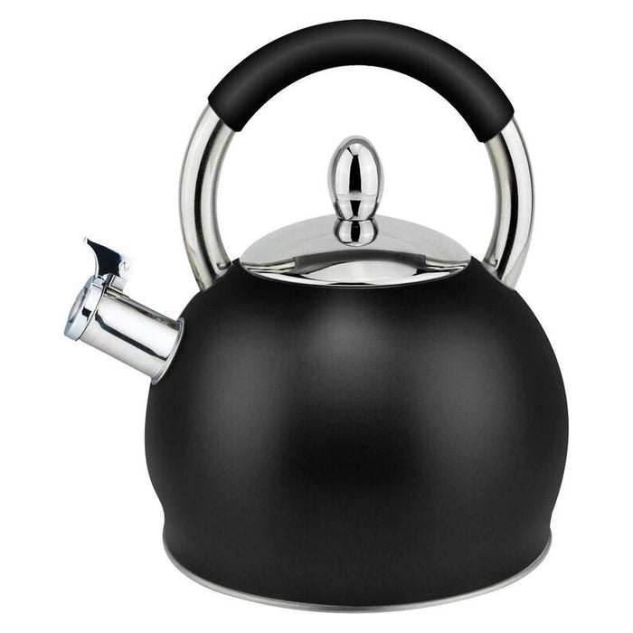 Amenities Depot Tea Kettle Stainless Steel Whistling 3.2-Quart Kettle Teapot