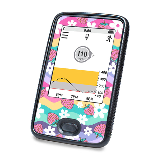 Peelz Strawberry Swing DEXCOM G6 Touchscreen Receiver Peelz/Stickers