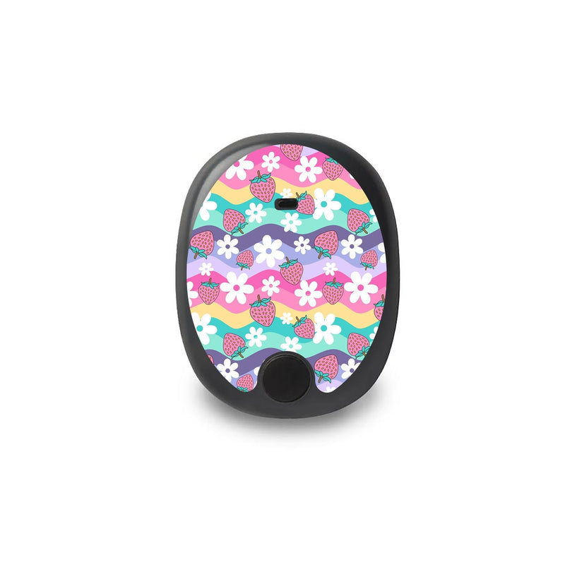 Peelz Strawberry Swing Eversense Smart Transmitter Peelz/Stickers