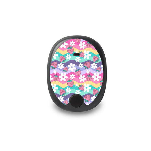 Peelz Strawberry Swing Eversense Smart Transmitter Peelz/Stickers