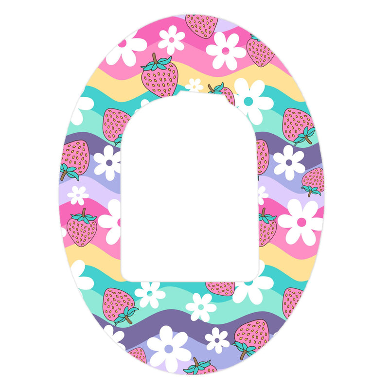 Peelz Strawberry Swing Pod Patch Tape - Pump Peelz Patch Medical Tape