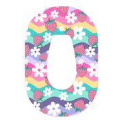 Peelz Strawberry Swing Patch Dexcom G6 Patch Tape - Pump Peelz Patch Medical Tape