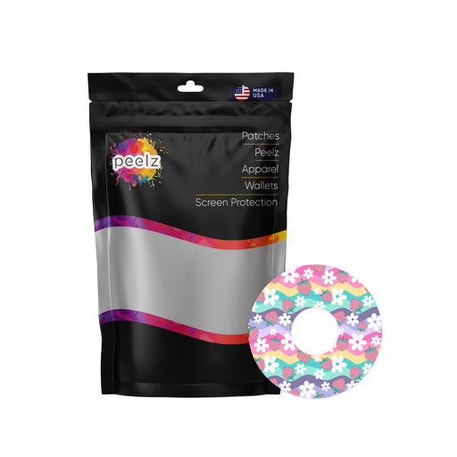 Peelz Strawberry Swing Patch FreeStyle Libre 3 Plus & Lingo  Patch Tape - Pump Peelz Patch Medical Tape