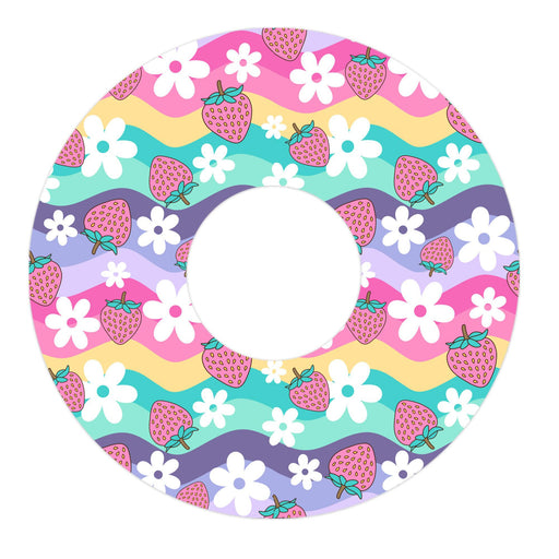 Peelz Strawberry Swing Patch FreeStyle Libre 3 Plus & Lingo  Patch Tape - Pump Peelz Patch Medical Tape