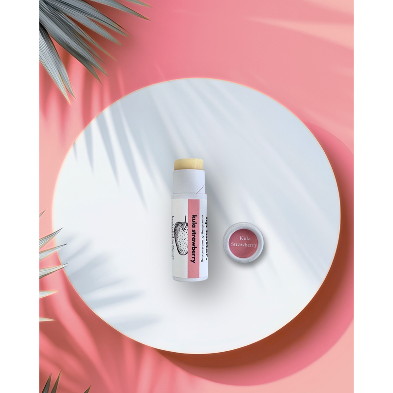 To Be Organics Kula Strawberry Lip Butter Skin Care