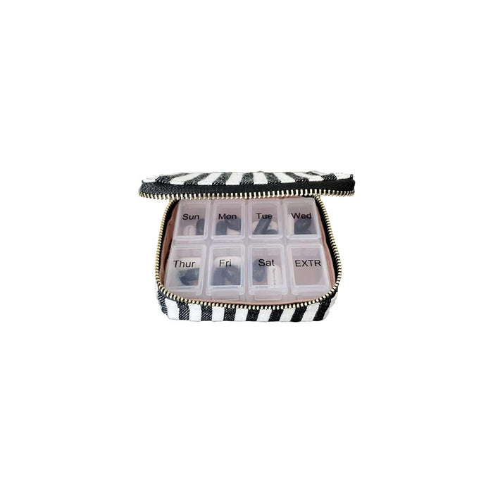 Bag-All - Pill Organizing Case With Weekly Insert, Striped