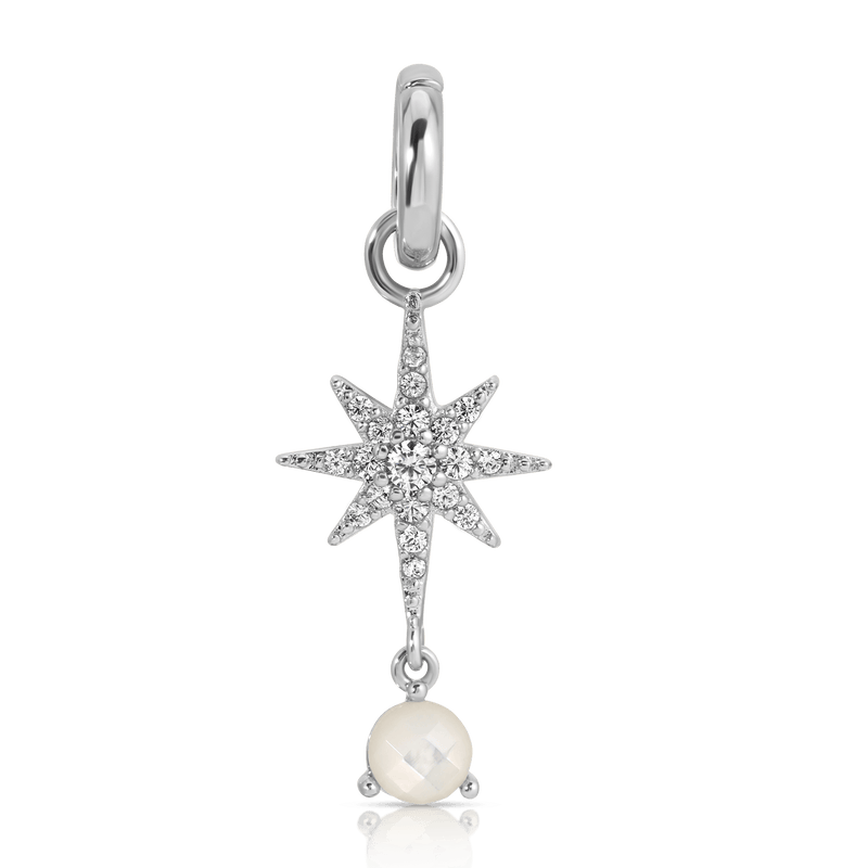 Fragrant Jewels June Pearl  Birthstone Charm - Star (Rewards Store) Charm