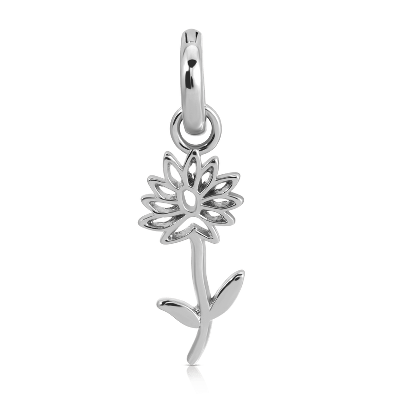 Fragrant Jewels November Topaz Birthstone Charm - Flower (Chrysanthemum) Charm