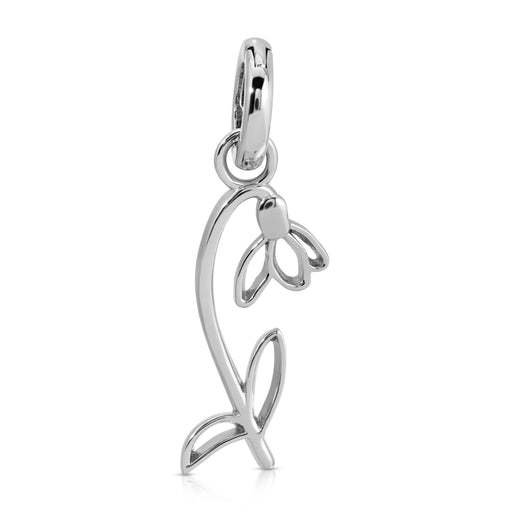 Fragrant Jewels January Garnet Birthstone Charm - Flower (Snowdrop) (Rewards Store) Charm